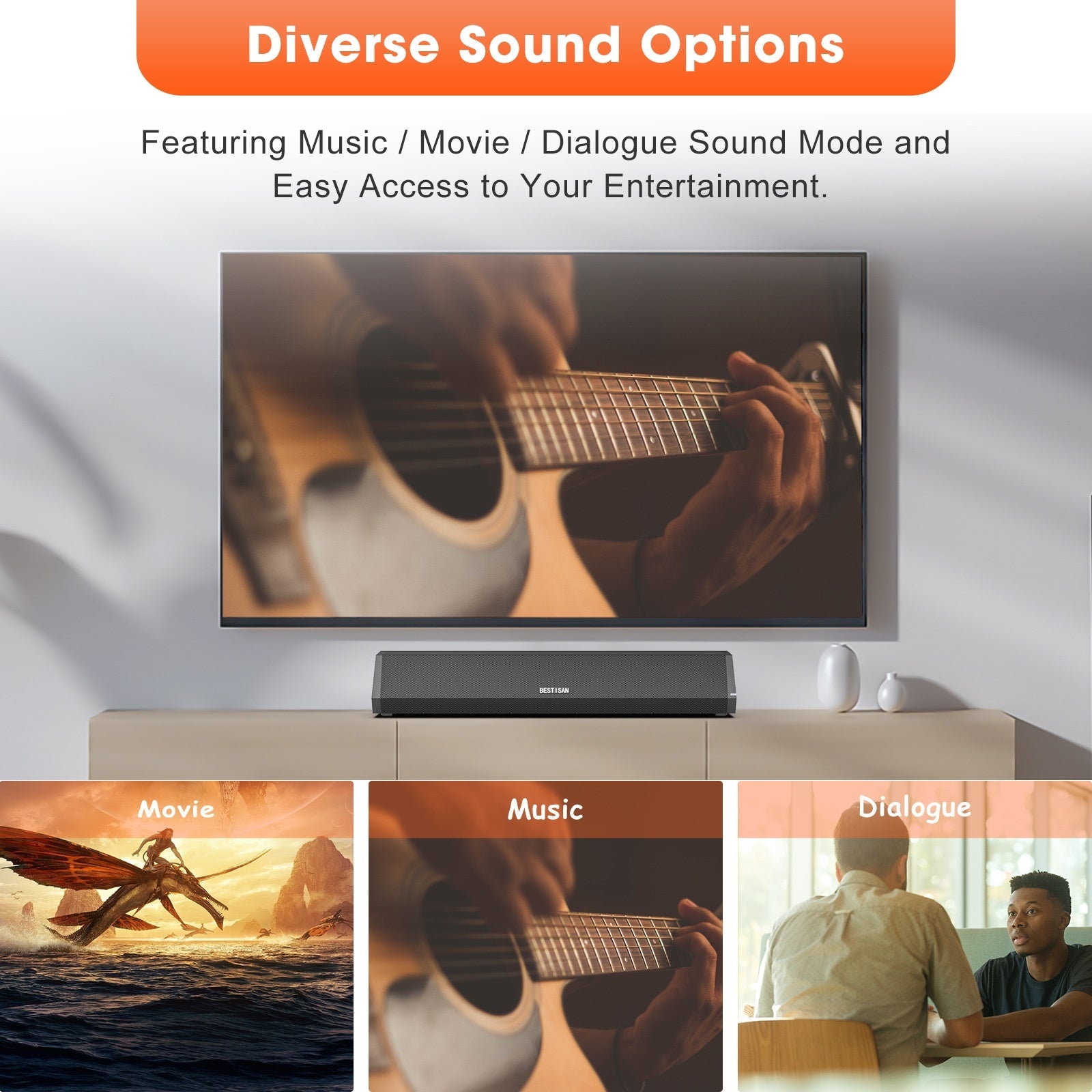 Soundbar for TV (Home Theater Upgrade)