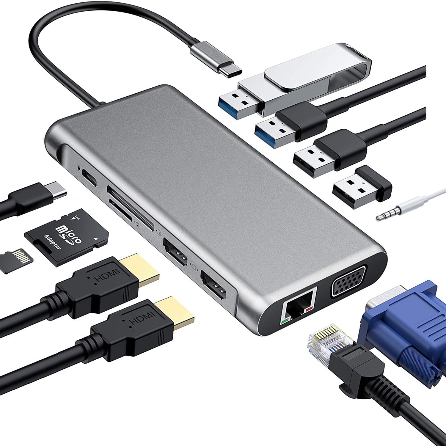 Multi-Port USB Hub