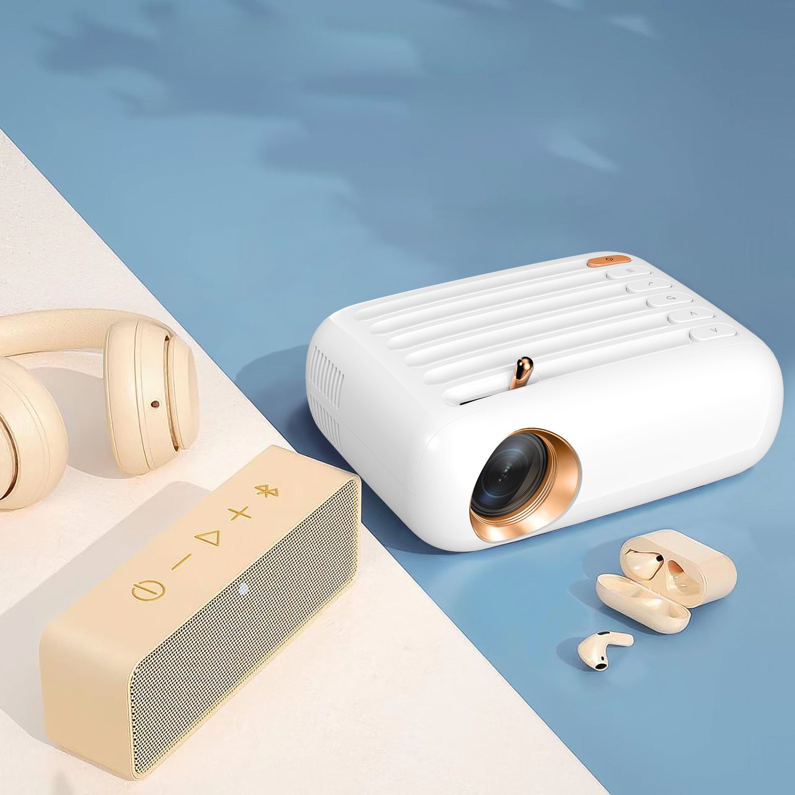 Mini Projector (Portable, Wireless)