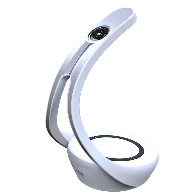 Wireless Charging Desk Lamp (LED + Phone Charger)