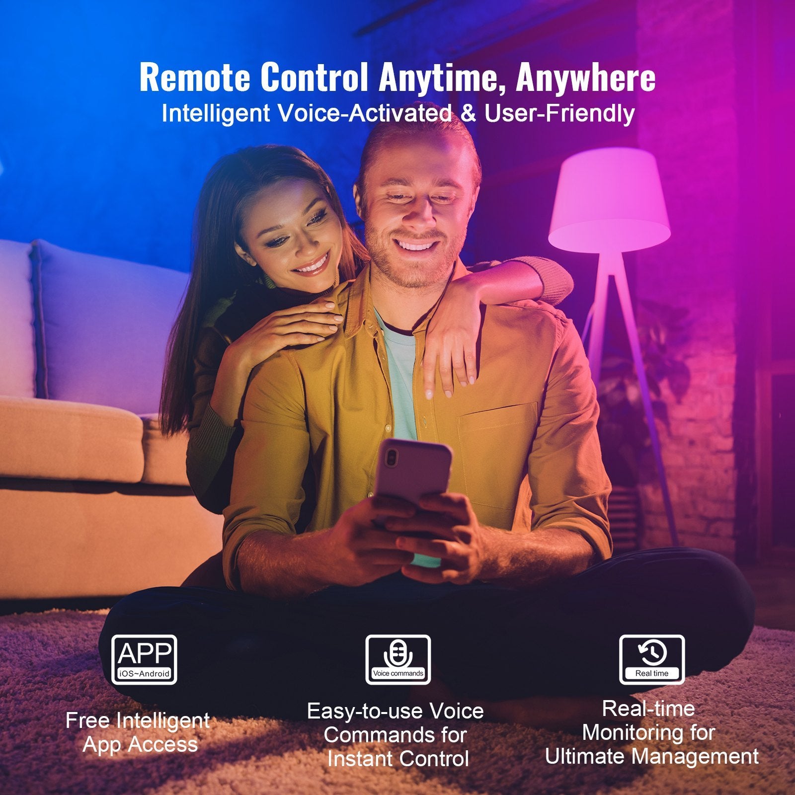 Smart LED Light Bulbs (Color Changing)